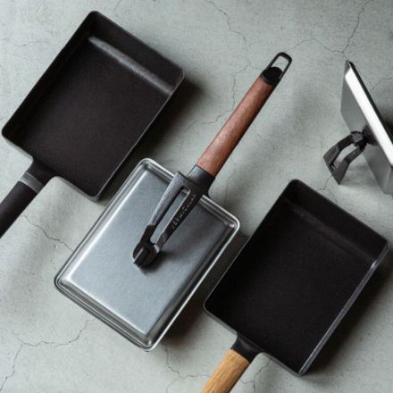 Vermicular バーミキュラ EGG & TOAST PAN ハンドル材：ウォールナット FPET-WN