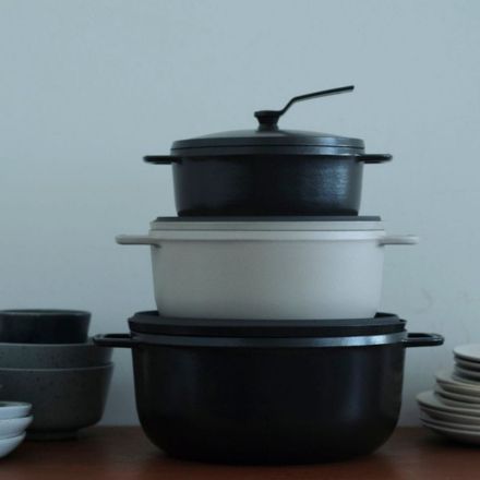 Vermicular バーミキュラ オーブンポット2 26cm 浅型 セルフスタンディングリッド マットリネンベージュ OP2S26S-BG