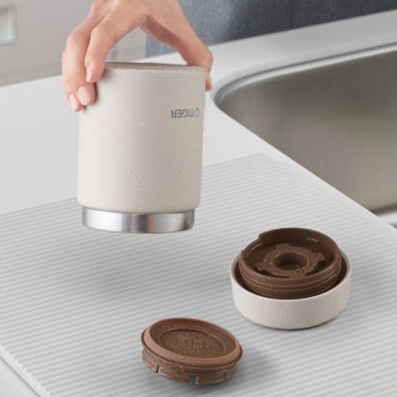 TIGER タイガー 真空断熱フードジャー 0.5L クラウドブルー MKL-W050AL