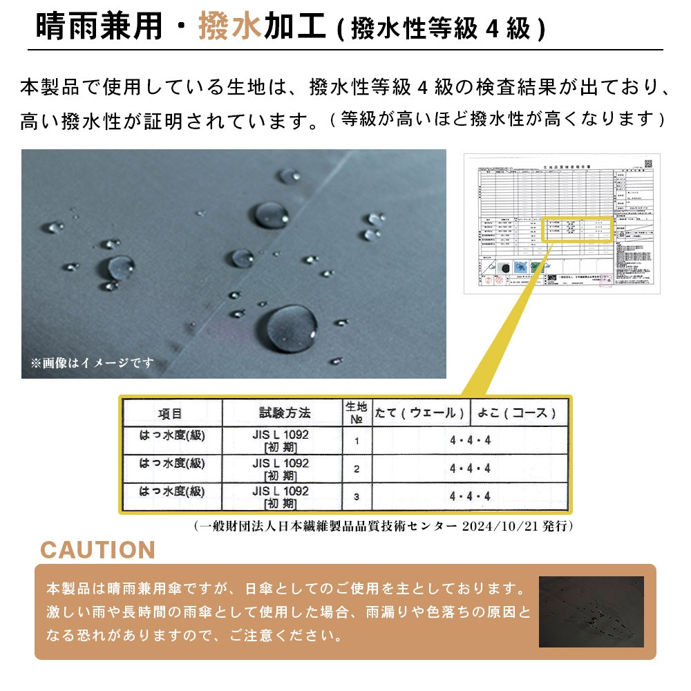 完全遮光 UV遮蔽率100% ジャンプ傘 晴雨兼用 日傘 雨傘 北欧ドット柄 サックス