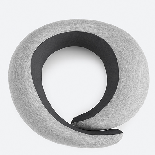 Ostrichpillow GO NECK PILLOW Midnight Grey