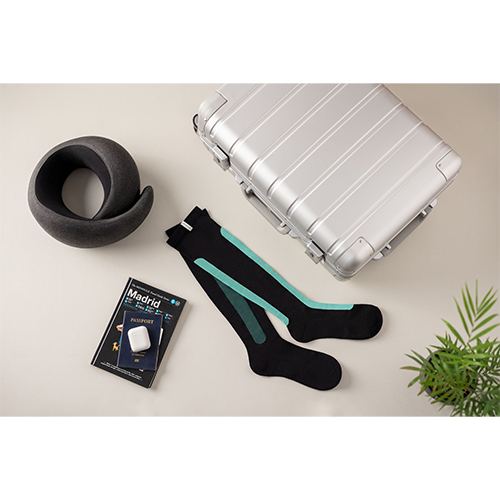 Ostrichpillow Bamboo Compression Socks M Blue&Green