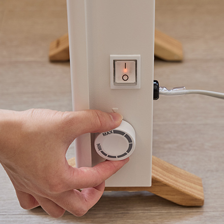 moku. コンベクターヒーター ここぽかミニ ホワイト MCH-0300/W