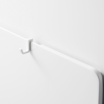 tower タワー フィルムフックスチールパネル ワイド ホワイト 1512