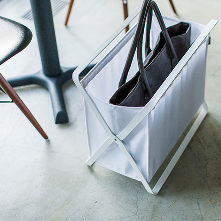 tower タワー 手荷物収納ボックス ホワイト 3544