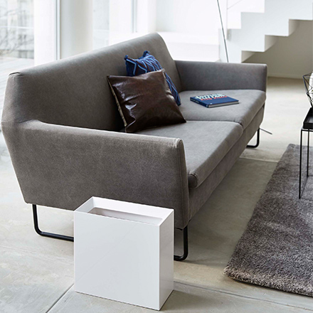 tower タワー トラッシュカン ワイド ホワイト 4494