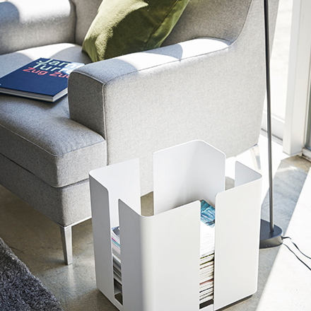 tower タワー キャスター付ニューズラック ホワイト 4763