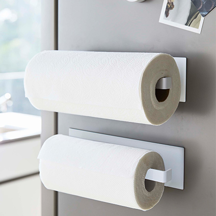 tower タワー マグネットキッチンペーパーホルダー ワイド ホワイト 5216