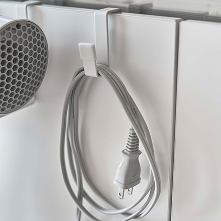 tower タワー ドライヤーハンガー ホワイト 5385