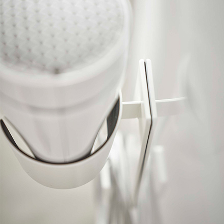 tower タワー マグネットドライヤーホルダー ホワイト 5391