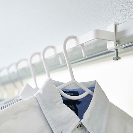 tower タワー 室内物干しハンガーバー ホワイト 5619