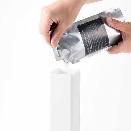 tower タワー 下から出るマグネットディスペンサー コンディショナー ホワイト 10292