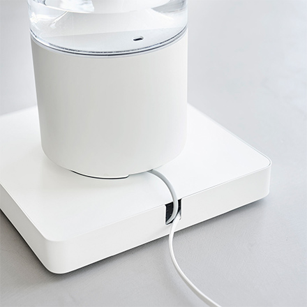 tower タワー 収納付きスチール台車 ホワイト 10350