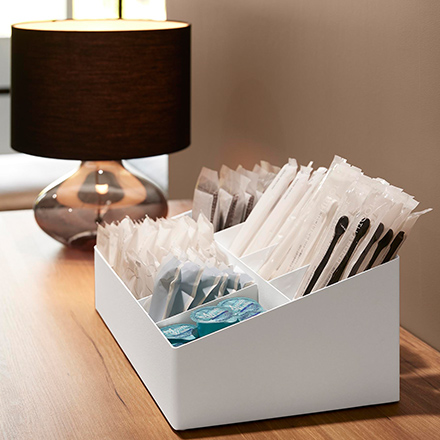 tower タワー アメニティバーボックス ホワイト 10773