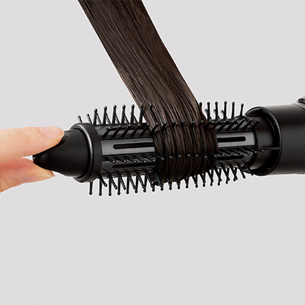 コイズミ マイナスイオンカーリングドライヤー ブラック KDD-0054/K