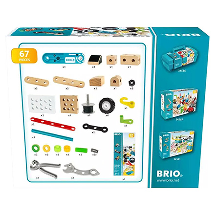 ブリオ BRIO ビルダープルバックモーターセット 34595