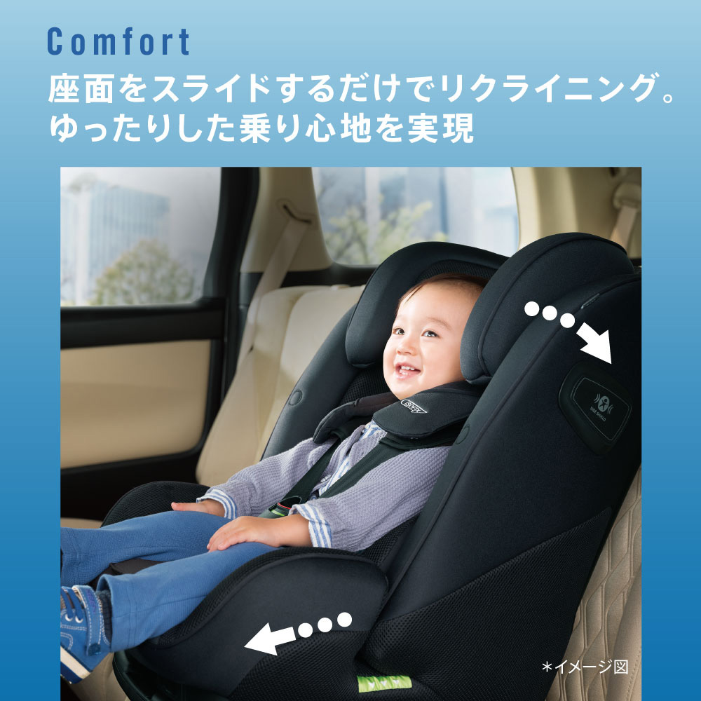 Aprica アップリカ フォームフィット ネクスト チャイルドシート ジュニアシート ステラグレー 2195729