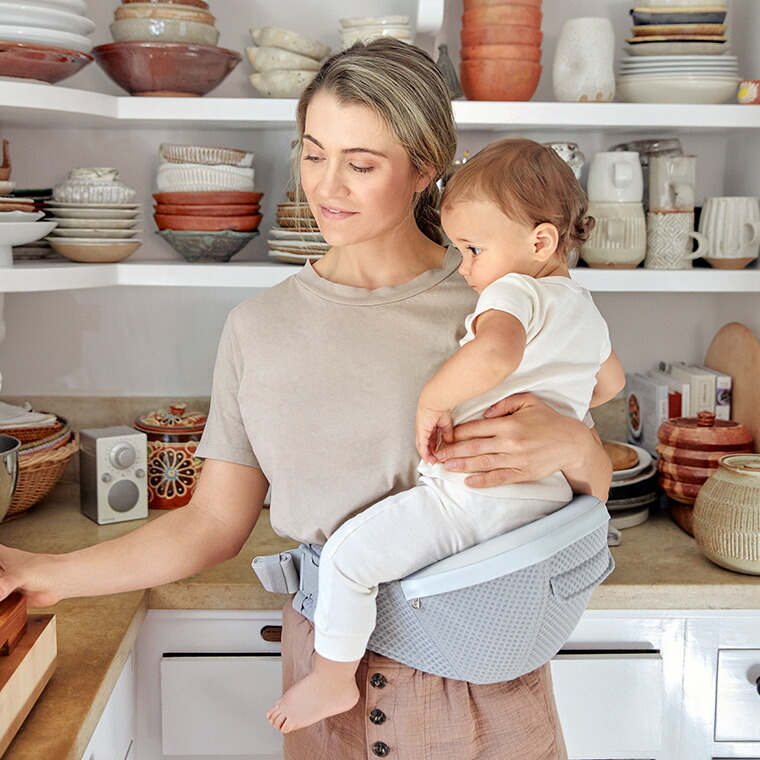 エルゴ アルタ ヒップシートキャリア 抱っこ紐 エルゴベビー Ergobaby Alta パールグレー 2年保証 SG規格 日本正規品 ヒップシート付き