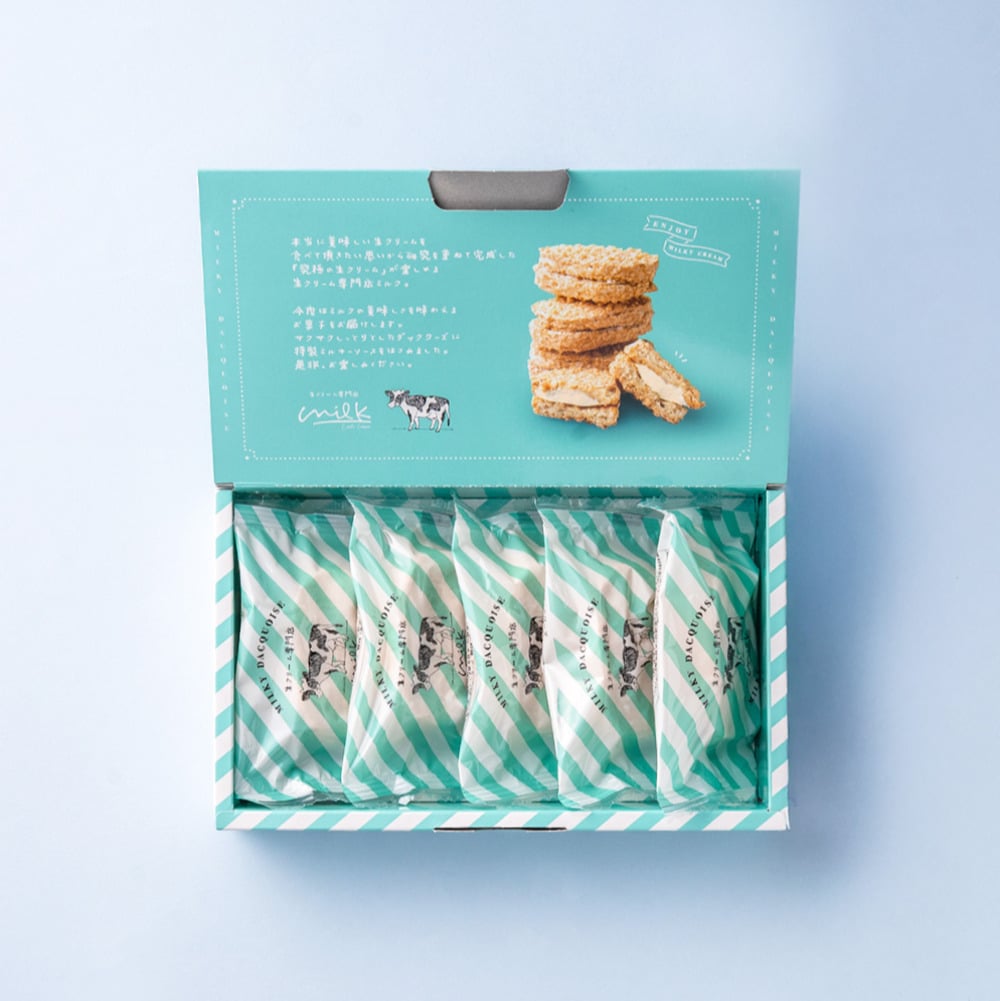 ミルキーダックワーズ 5個入 生クリーム専門店Milk ミルク ダックワーズ ミルキークリーム