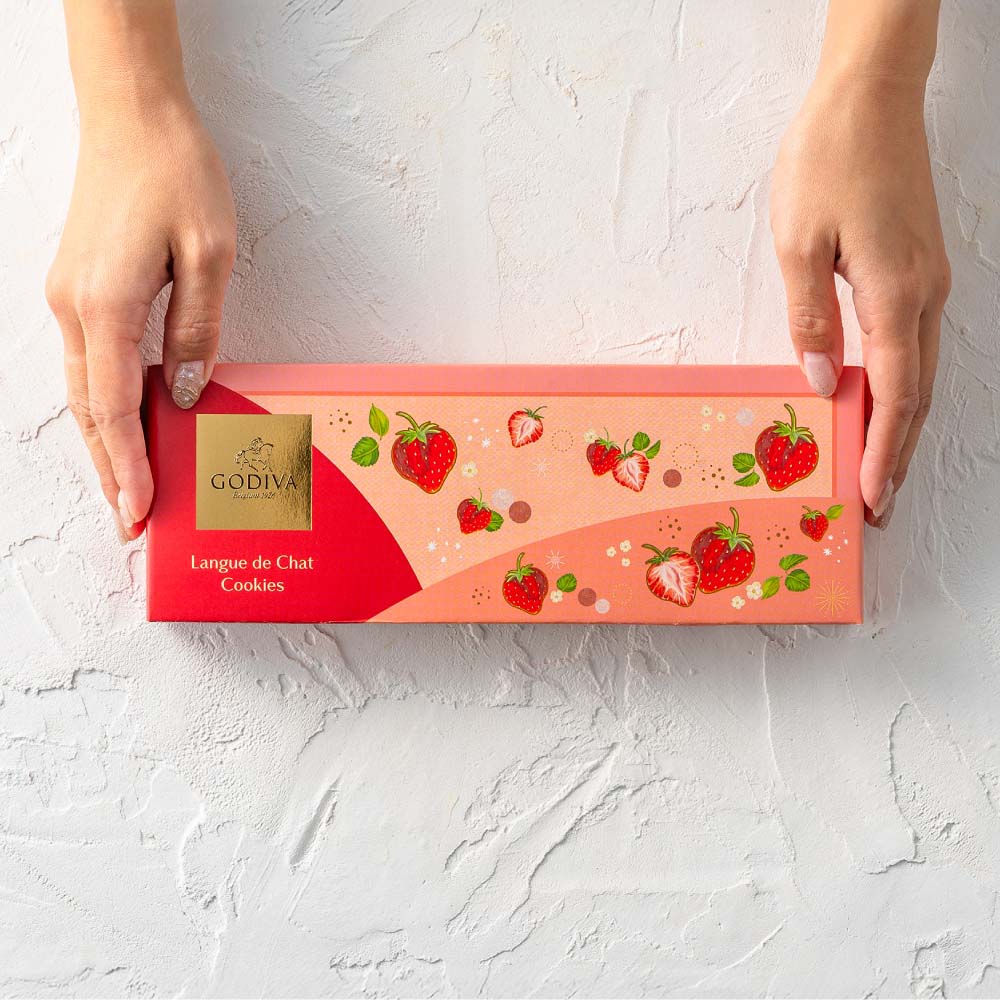 ゴディバ GODIVA あまおう苺ラングドシャクッキー アソートメント 8枚入 210424
