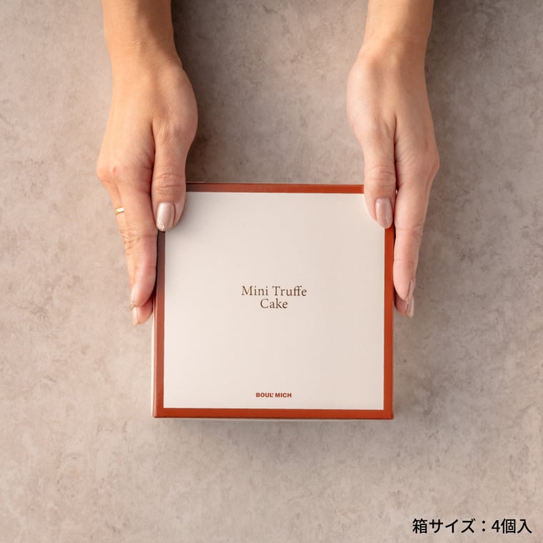 ブールミッシュ BOULMICH ミニトリュフケーキ 4個入 MTF-A / スイーツ 個包装 洋菓子 焼菓子