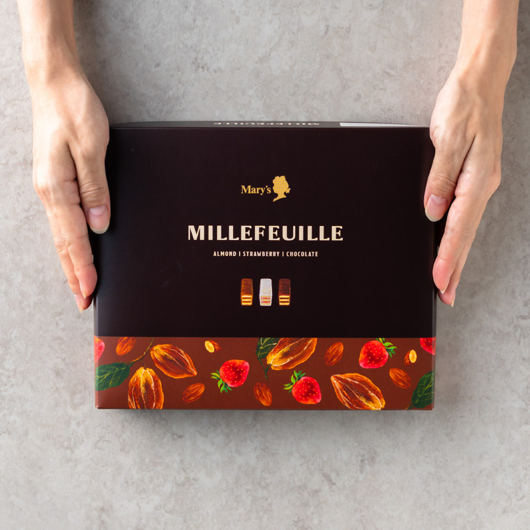 高島屋 法人事業部 セレクト メリーチョコレート ミルフィーユ 10個 MF-II / 高島屋 国産