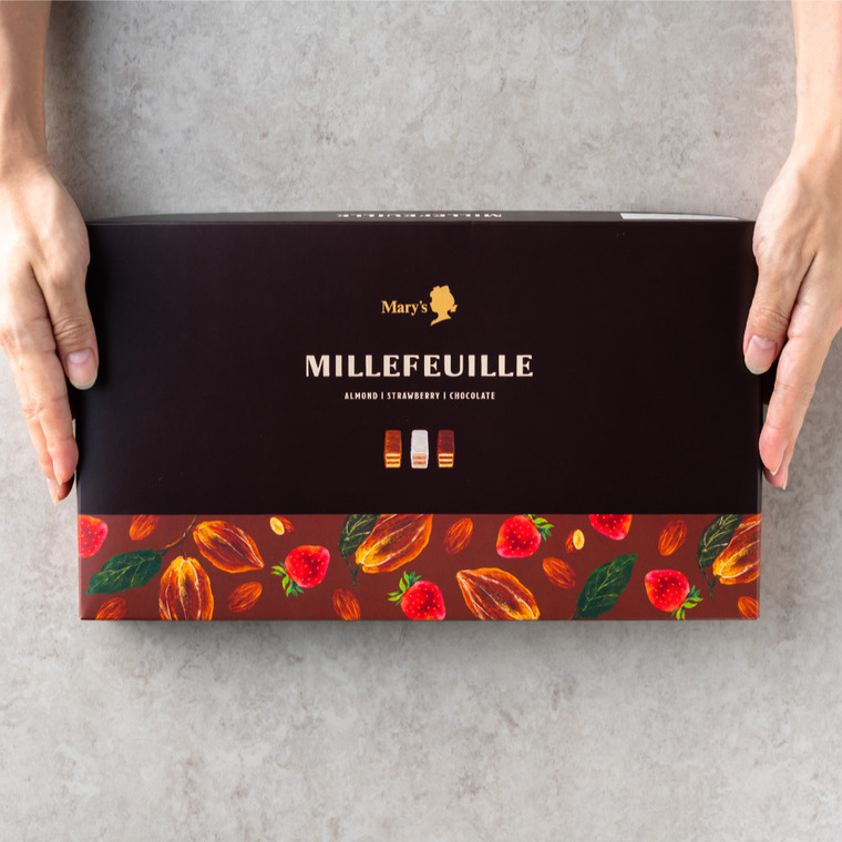 高島屋 法人事業部 セレクト メリーチョコレート ミルフィーユ 15個 MF-IRG / 高島屋 国産