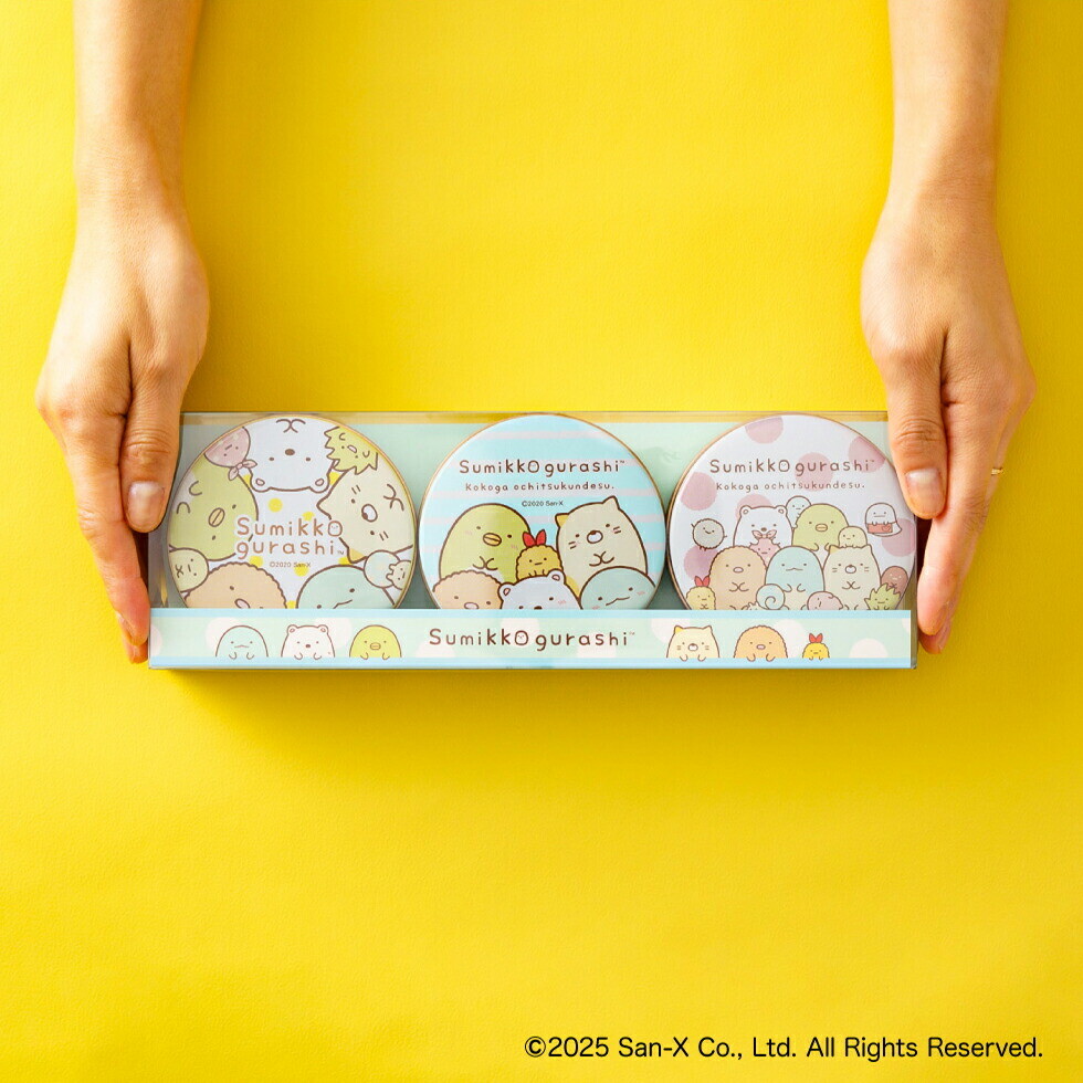 神戸風月堂 すみっコぐらし ミニゴーフル 3缶入