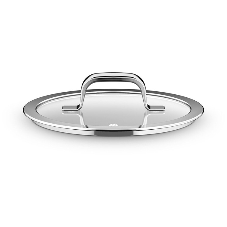 WMF ヴェーエムエフ フュージョンテック ミネラルプロ ローキャセロール 20cm IH対応 ガス火対応 / 浅型 両手鍋 鍋 蓋付き 食洗機対応 オーブン対応 10年保証 / プラチナム(PL)