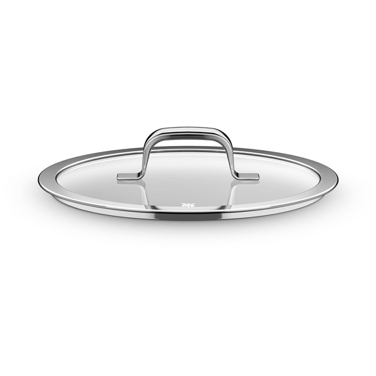 WMF ヴェーエムエフ フュージョンテック ミネラルプロ ローキャセロール 24cm IH対応 ガス火対応 / 浅型 両手鍋 鍋 蓋付き 食洗機対応 オーブン対応 10年保証 / プラチナム(PL)