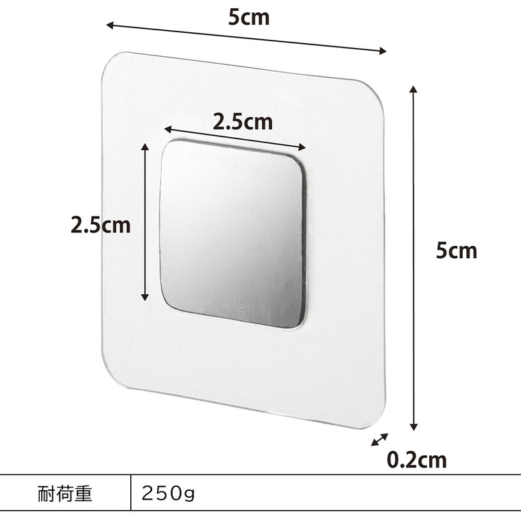 山崎実業 公式 tower フィルムシートマグネット用ベース タワー シルバー 1904