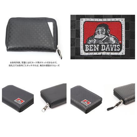 BEN DAVIS ベンデイビス ROUND WALLET BDW-9313 財布 BLACK/S