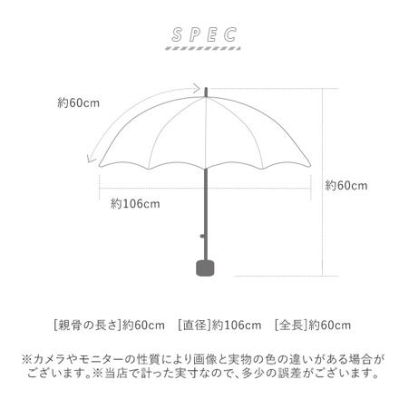 U-DAY オールウェザーライト プレーンカラーミニ 折りたたみ傘 折りたたみ傘 ブラック