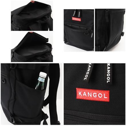 KANGOL カンゴール リュック 抗菌防臭 250-1291 リュック BLACK