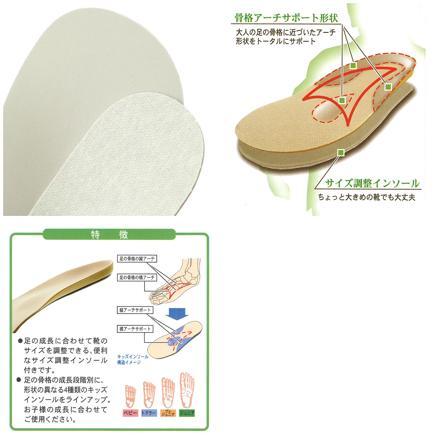 キッズインソール 4タイプ プレジュニア（18-19cm）