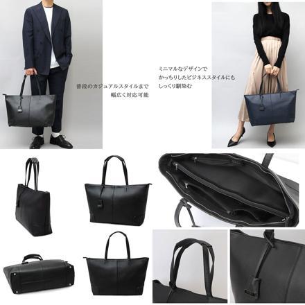 REGiSTA SpLit Leather Tote Bag バッグ BLACK