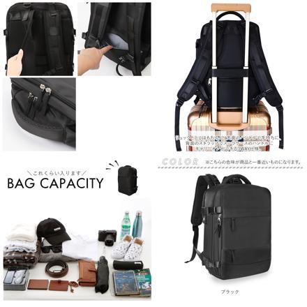 リュック 旅行カバン pmybag35 ブルー