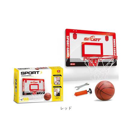 バスケットゴールセット pMybaSket01 バスケットセット レッド