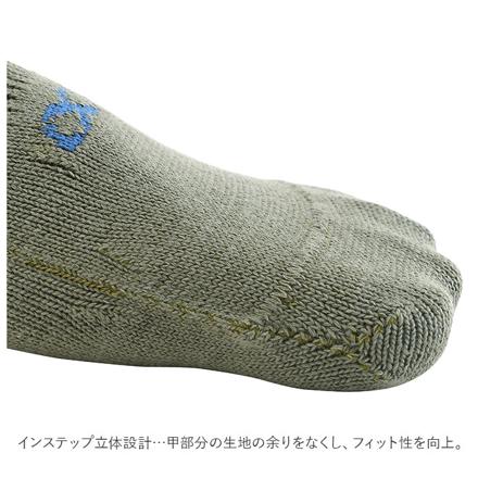 アールエル RｘL SOCKS RNS1003 EVO-FM ラウンド型ミドル丈 M(24-26cM) ブラック