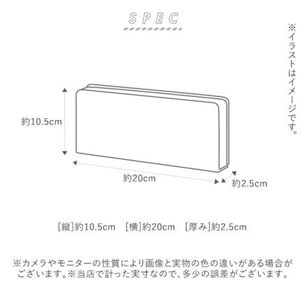 feS フェス 47735 編み込み被せ長財布 ブラウン