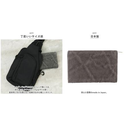 ZOO ZMW-020 象革 財布 財布 グレー