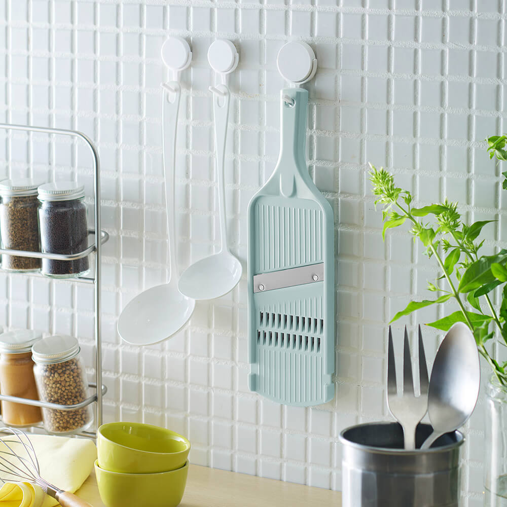 Toffy 両面ハンディスライサー ペールアクア K-HC15-PA