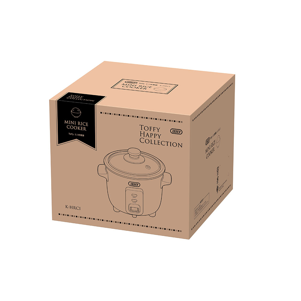 Toffy ミニ炊飯器 チェリーピンク K-HRC1-CPK