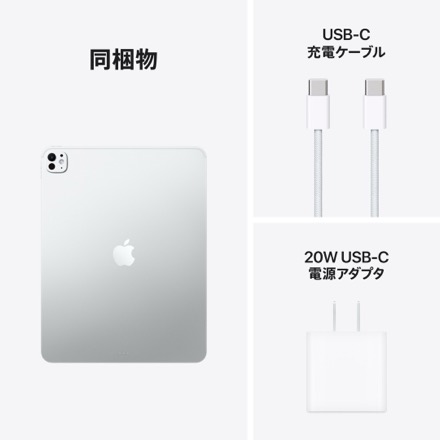 Apple 13インチiPad Pro Wi-Fiモデル 256GB（標準ガラス搭載）- シルバー