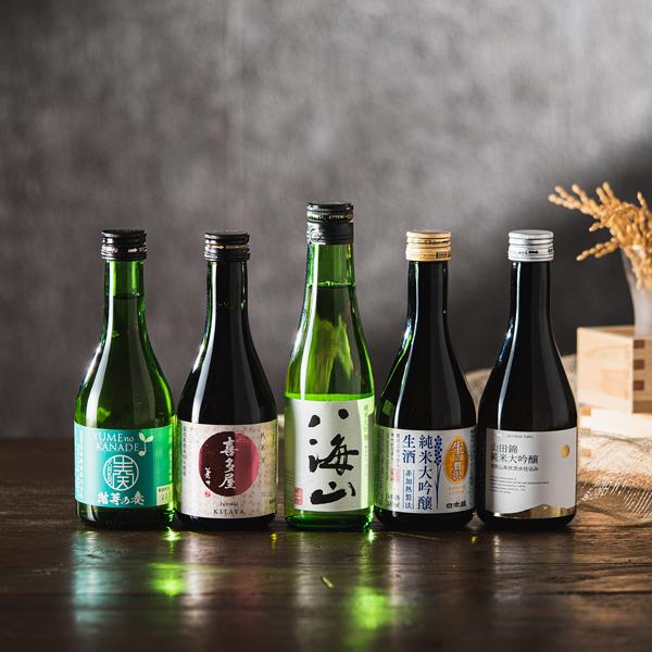 【母の日 父の日 プレゼント】日本酒 飲み比べ ギフト セット 5選-vol.1 全国酒どころ5県代表 飲み比べセット！5選 300ml×5本セット 『GIFT』
