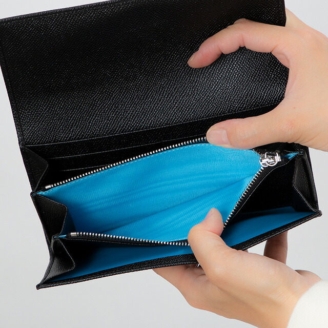 ブルガリ 長財布 メンズ レディース BVLGARI レザー 30414GRAIN BLK ブラック ウォレット ブランド 高級 おしゃれ プレゼント 実用的
