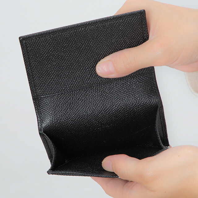 ブルガリ 名刺入れ メンズ BVLGARI レザー 30420GRAIN BLK ブラック ブランド 高級 おしゃれ プレゼント 実用的