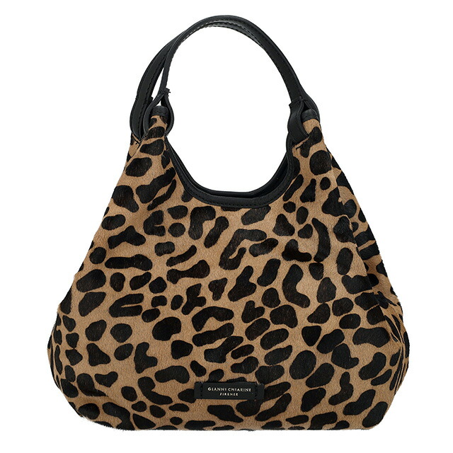 ジャンニキアリーニ ハンドバッグ レディース ブランド GIANNI CHIARINI レザー BS 11109 HORSY ブラウン/レオパード 軽量 小さめ 手提げ 高級 おしゃれ プレゼント 女性 実用的 かわいい