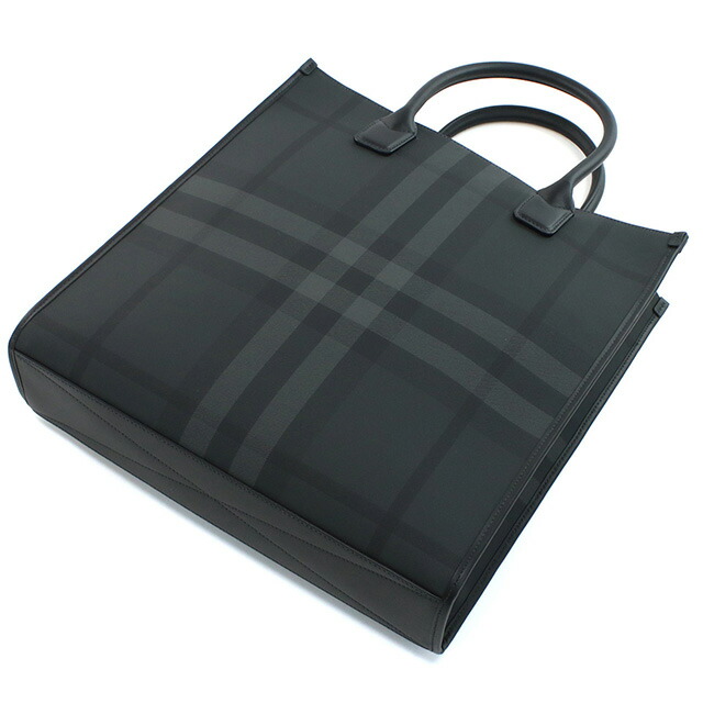 バーバリー トートバッグ ユニセックス ブランド BURBERRY ルーマニア 8062951 CHARCOAL グレー系 バッグ