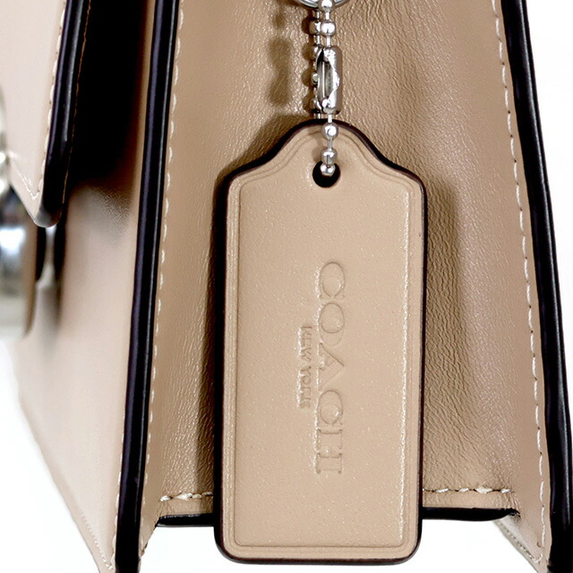 コーチ ショルダーバッグ メッセンジャーバッグ 2way ハンドバッグ レディース アウトレット ブランド COACH CP008 SV TP トープ ベージュ 斜めがけ 高級 おしゃれ プレゼント 女性 実用的 かわいい